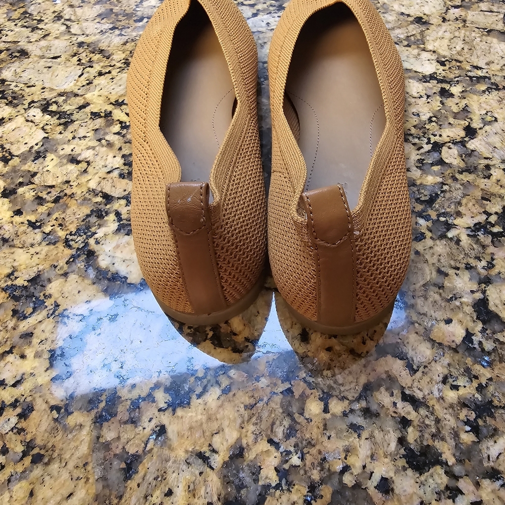 Everlane The 40 Hour Flat in Toffee Brown Women 10.5 NEW - Picture 4 of 7